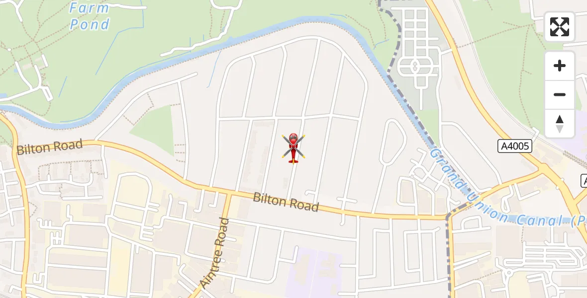 Flight route Air Ambulance Helicopter Perivale - Perivale, 01 October 2026, 07:54