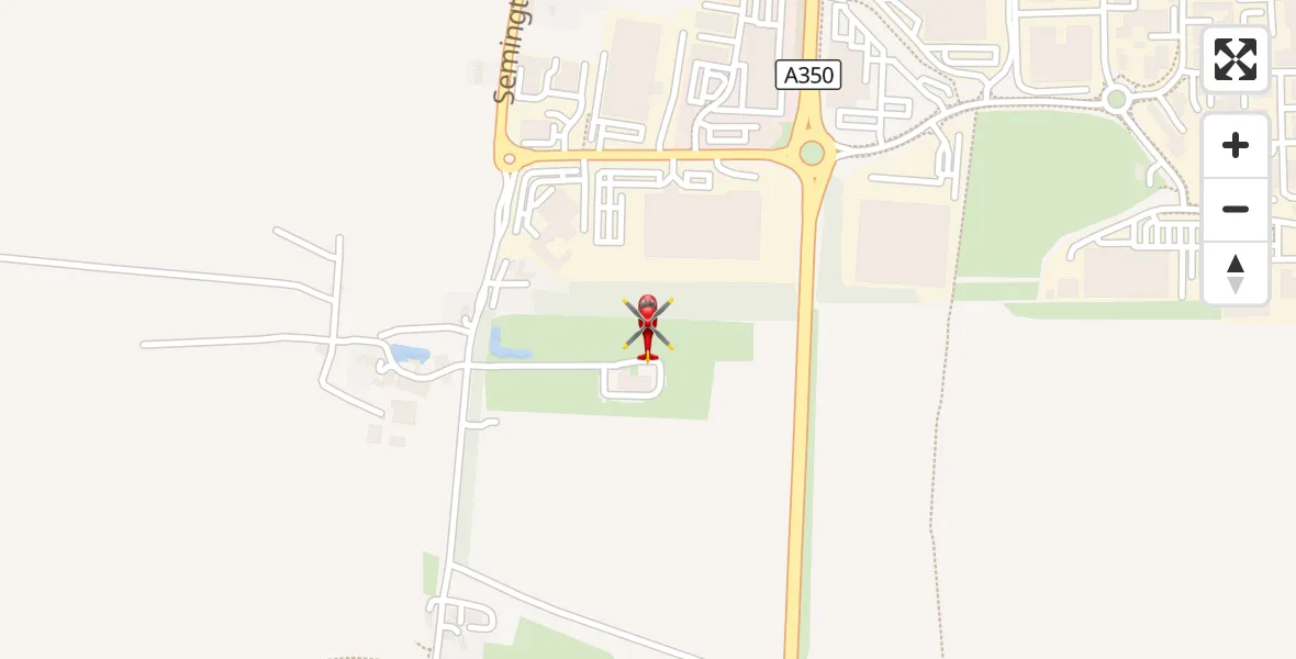 Flight route Air Ambulance Helicopter Wiltshire Air Ambulance - Wiltshire Air Ambulance, 01 October 2026, 16:56