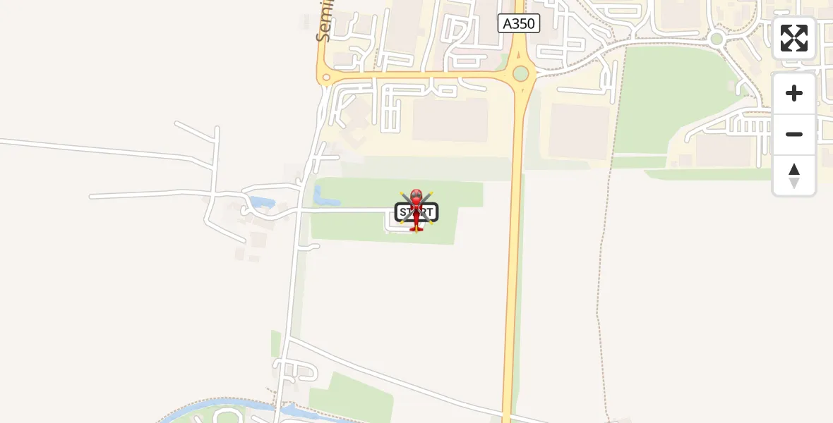 Flight route Air Ambulance Helicopter Wiltshire Air Ambulance - Wiltshire Air Ambulance, 01 October 2026, 21:19