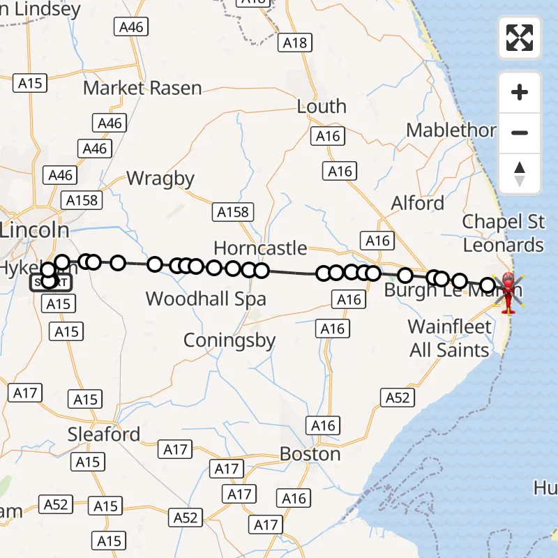 Air Ambulance Helicopter to Skegness, Count Alan Road | 1 October 2026 ...