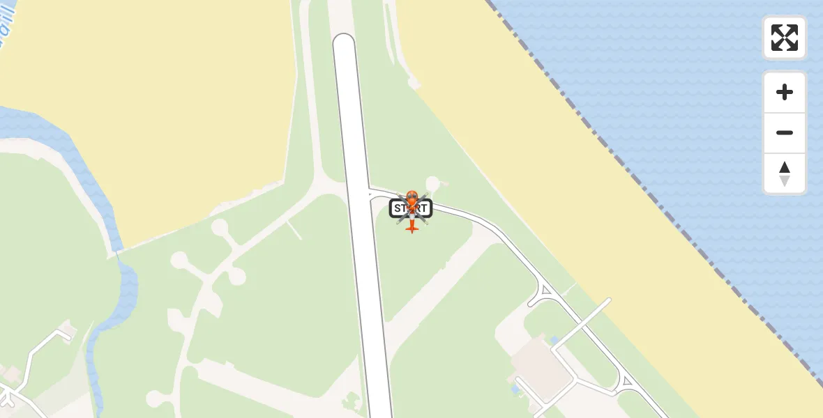 Flight route Coastguard Helicopter Stornoway Airport - Stornoway Airport, 03 October 2026, 12:22