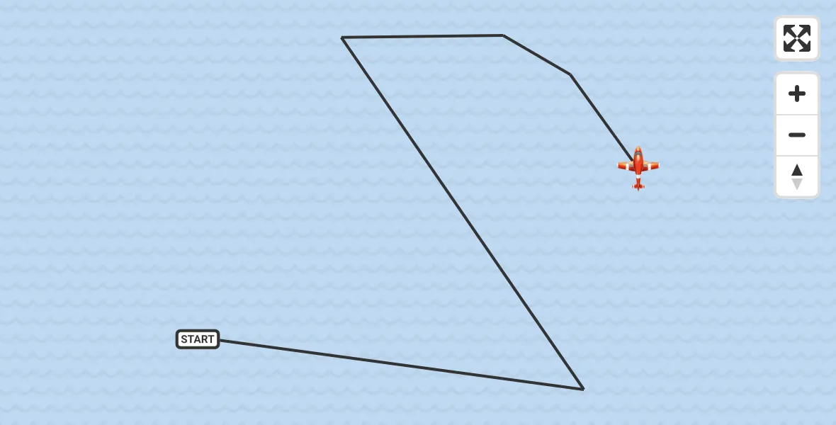 Flight route Coastguard Drone North Sea - North Sea, 04 October 2026, 01:33