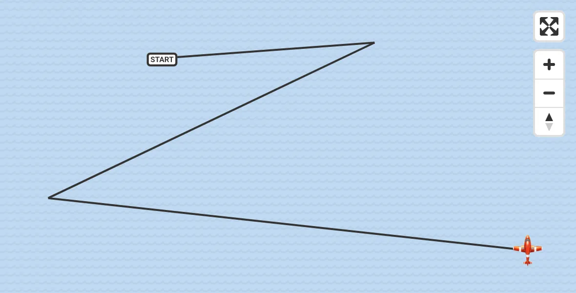 Flight route Coastguard Drone English Channel - English Channel, 04 October 2026, 02:14