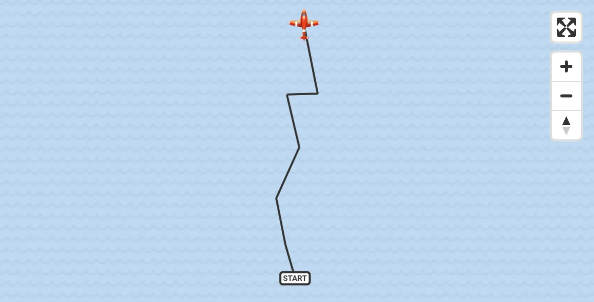 Flight route Coastguard Drone English Channel - English Channel, 04 October 2026, 02:27