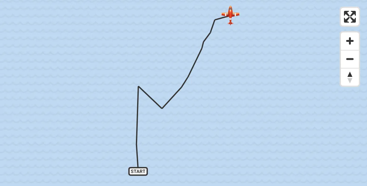 Flight route Coastguard Drone English Channel - English Channel, 04 October 2026, 02:30