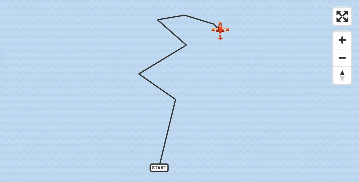 Flight route Coastguard Drone English Channel - English Channel, 04 October 2026, 02:35