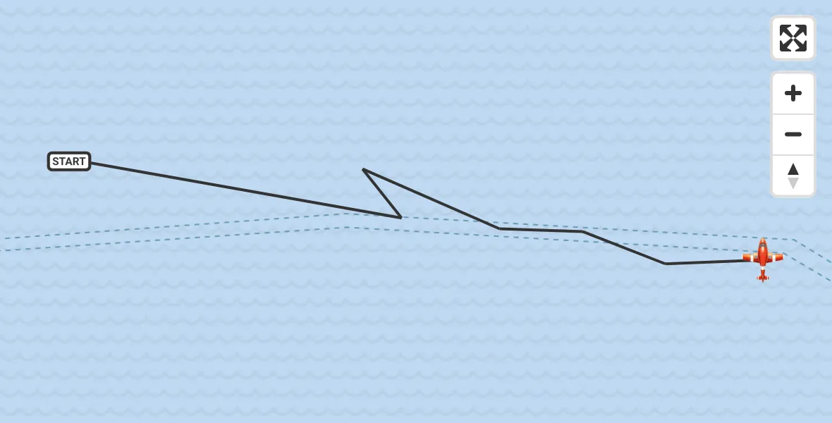 Flight route Coastguard Drone North Sea - North Sea, 04 October 2026, 06:24