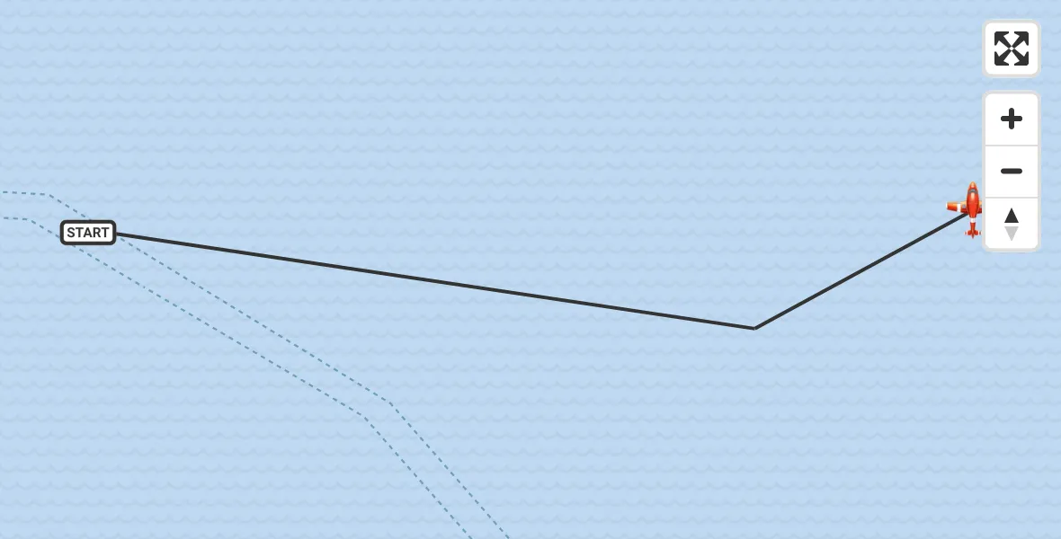 Flight route Coastguard Drone North Sea - North Sea, 04 October 2026, 06:28