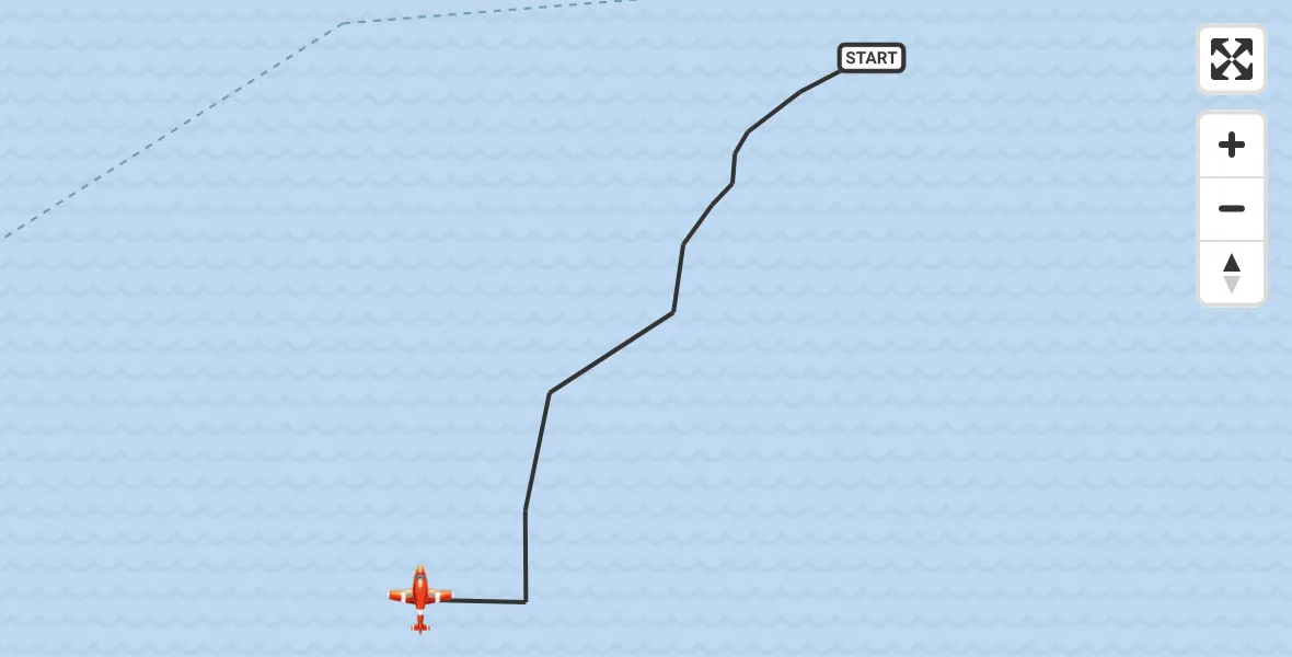Flight route Coastguard Drone English Channel - English Channel, 04 October 2026, 06:53