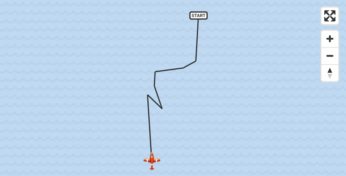 Flight route Coastguard Drone English Channel - English Channel, 04 October 2026, 06:58