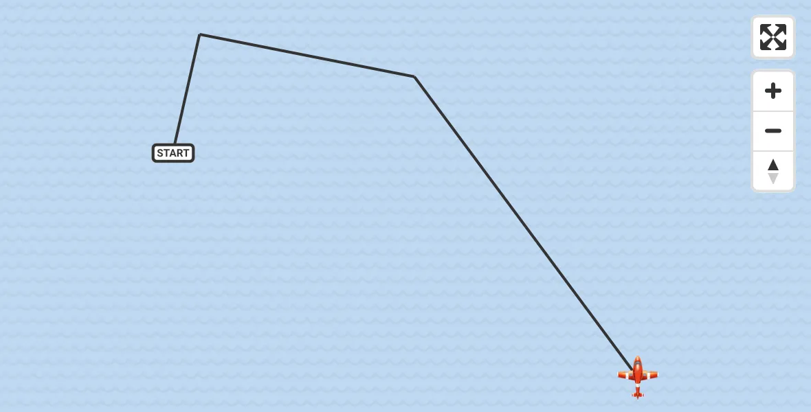 Flight route Coastguard Drone English Channel - English Channel, 04 October 2026, 07:10