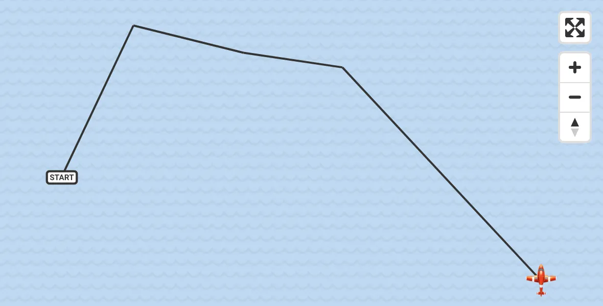 Flight route Coastguard Drone English Channel - English Channel, 04 October 2026, 07:45