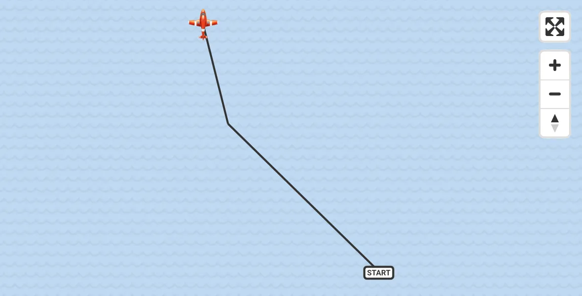 Flight route Coastguard Drone English Channel - English Channel, 04 October 2026, 08:00