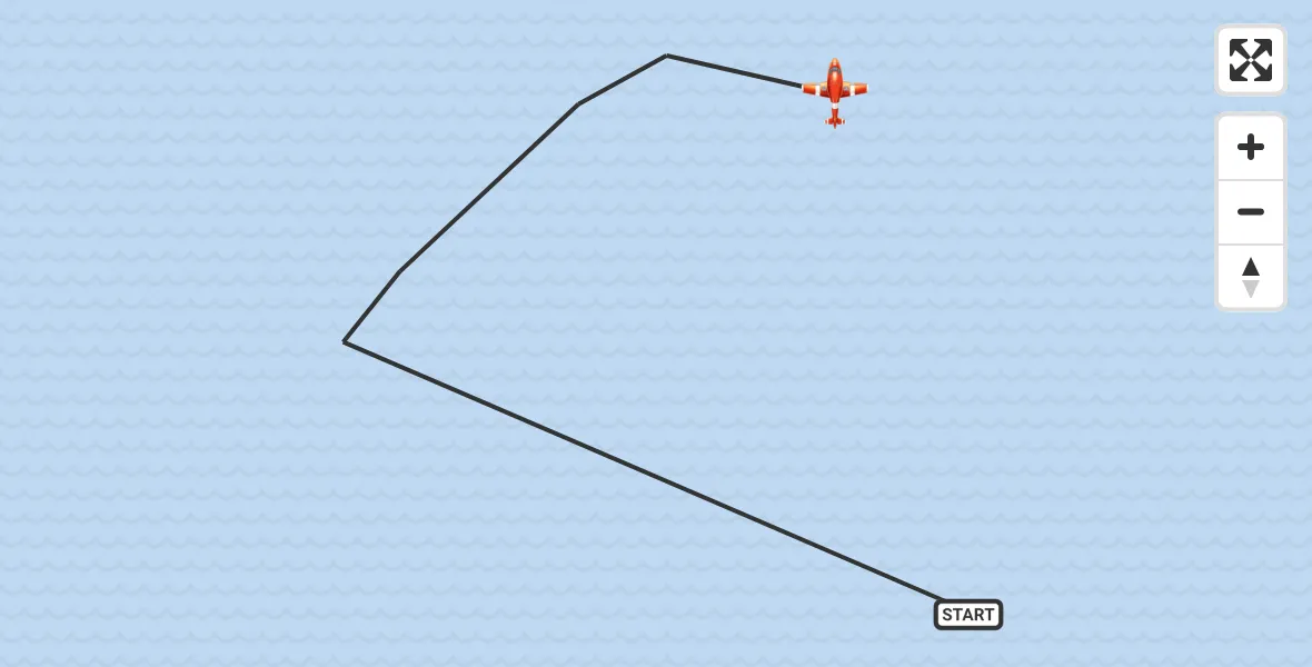 Flight route Coastguard Drone English Channel - English Channel, 04 October 2026, 08:04