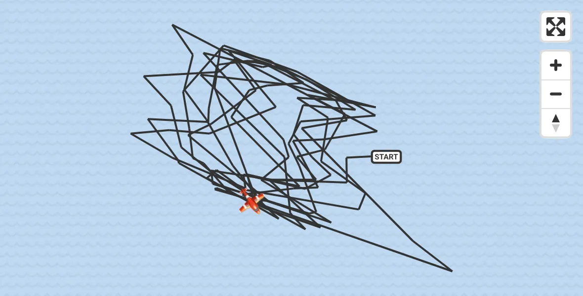 Flight route Coastguard Drone English Channel - English Channel, 05 October 2026, 07:22