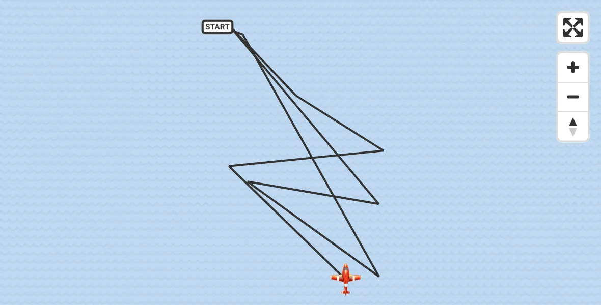 Flight route Coastguard Drone English Channel - English Channel, 05 October 2026, 08:12