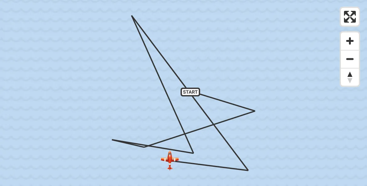 Flight route Coastguard Drone English Channel - English Channel, 05 October 2026, 08:19