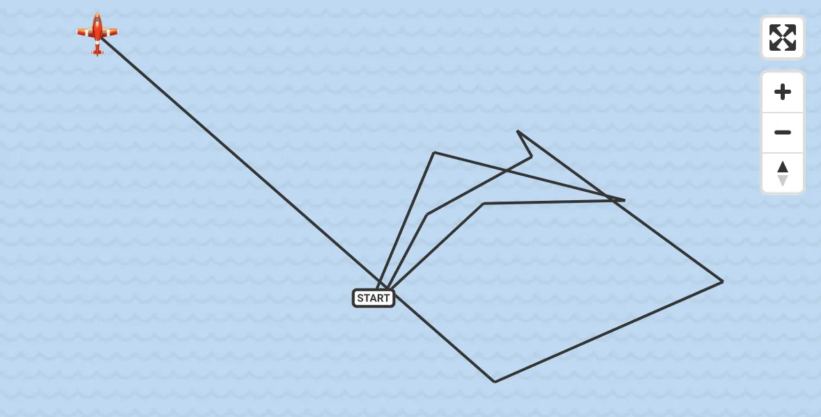 Flight route Coastguard Drone English Channel - English Channel, 05 October 2026, 08:23