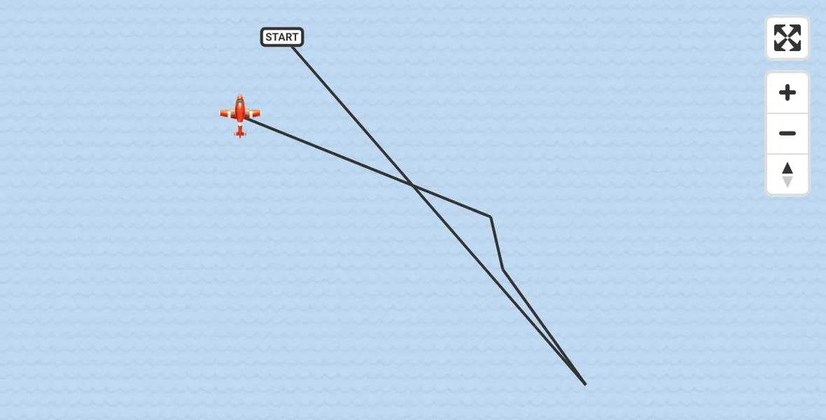 Flight route Coastguard Drone English Channel - English Channel, 05 October 2026, 08:34