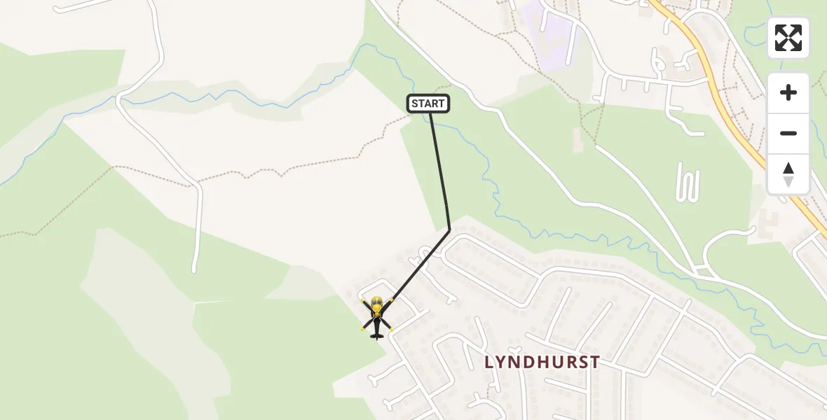 Flight route Police Helicopter Belfast City District - Belfast City District, 05 October 2026, 12:28