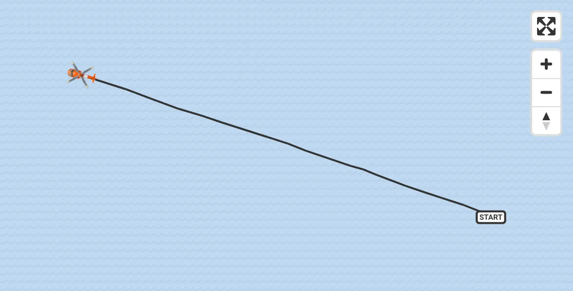 Flight route Coastguard Helicopter North Sea - North Sea, 09 October 2026, 09:36