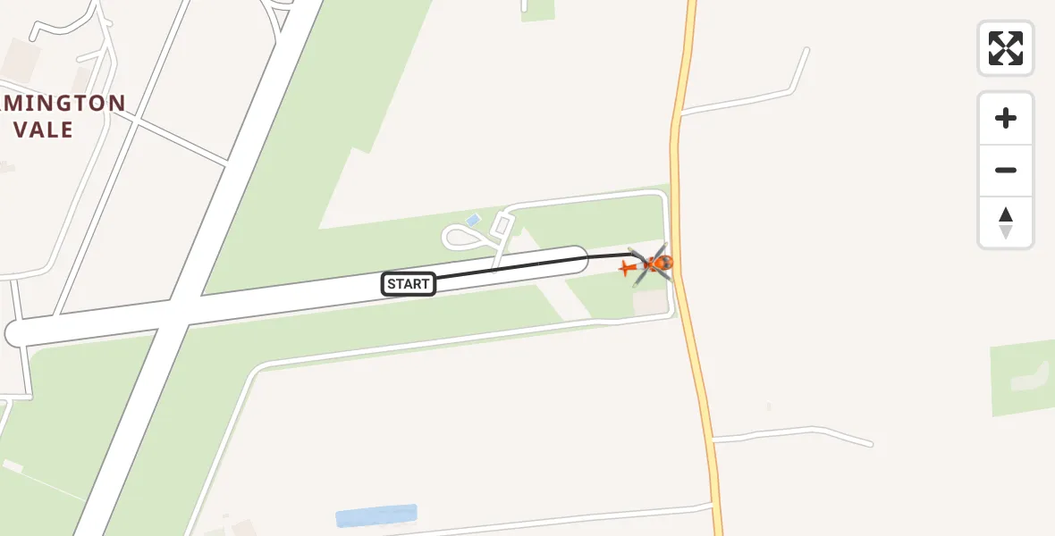Flight route Coastguard Helicopter Humberside Airport - Humberside Airport, 09 October 2026, 19:32