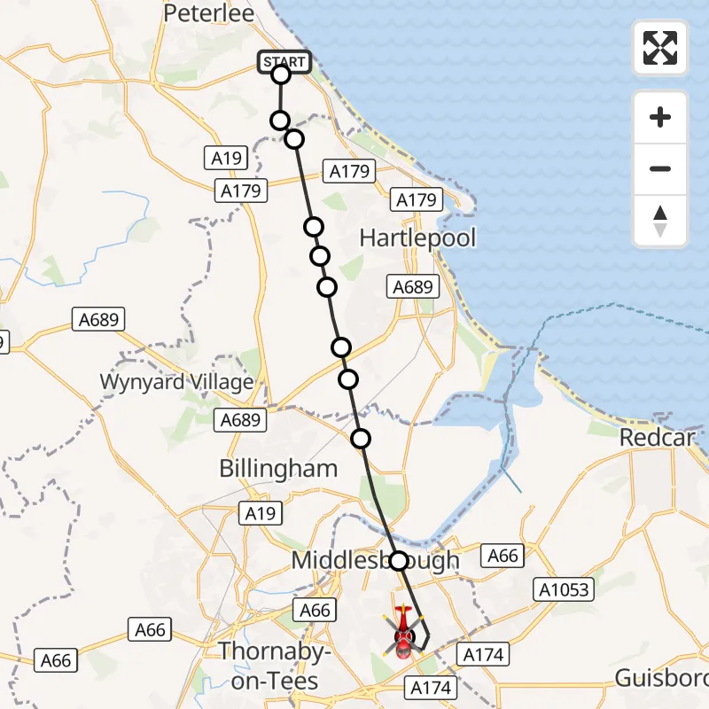 Air Ambulance Helicopter to James Cook University Hospital | 16 October ...