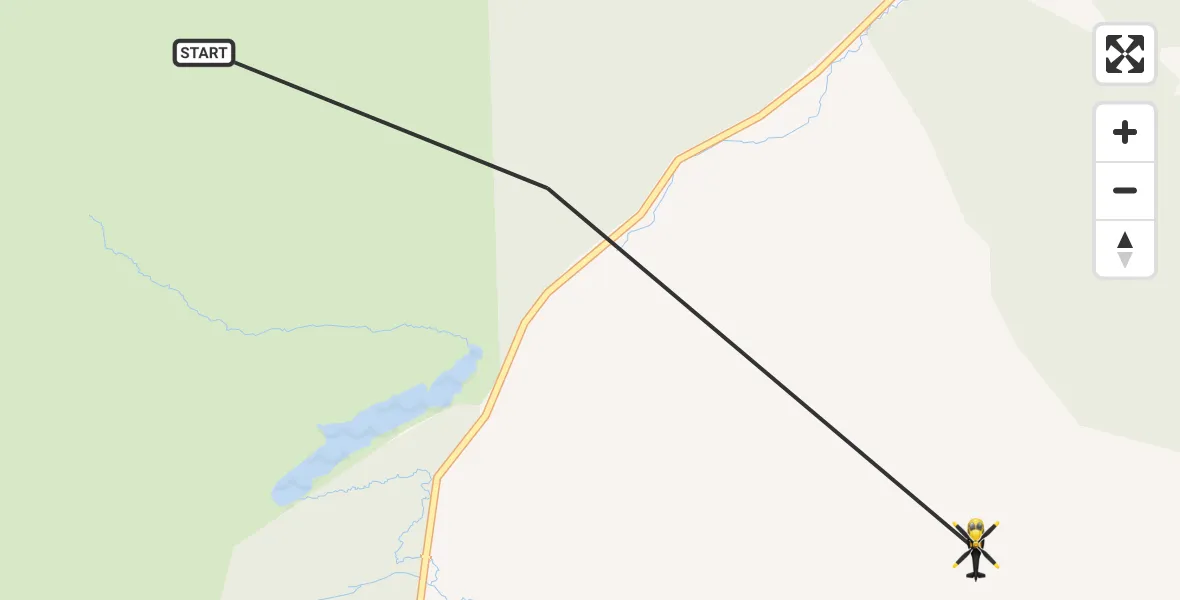 Flight route Police Helicopter Stirling - Stirling, 16 October 2026, 16:47