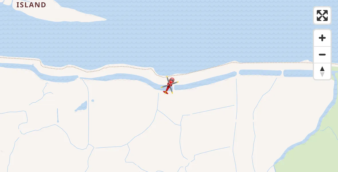Flight route Air Ambulance Helicopter Conyer - Conyer, 17 October 2026, 13:36