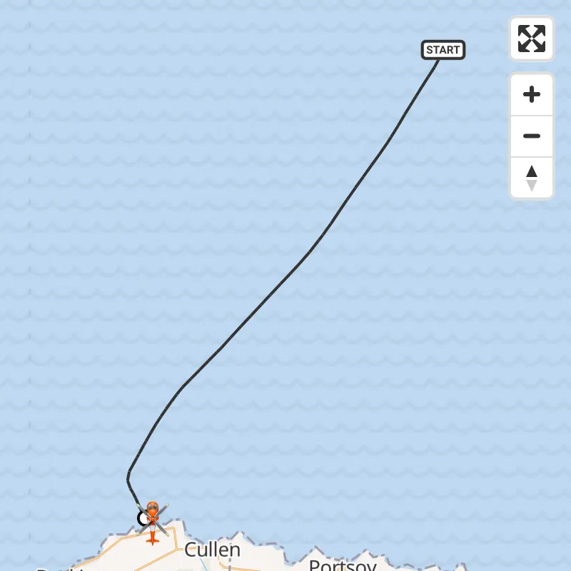 Coastguard Helicopter to Findochty, Moray Coastal Cycle Route | 20 ...