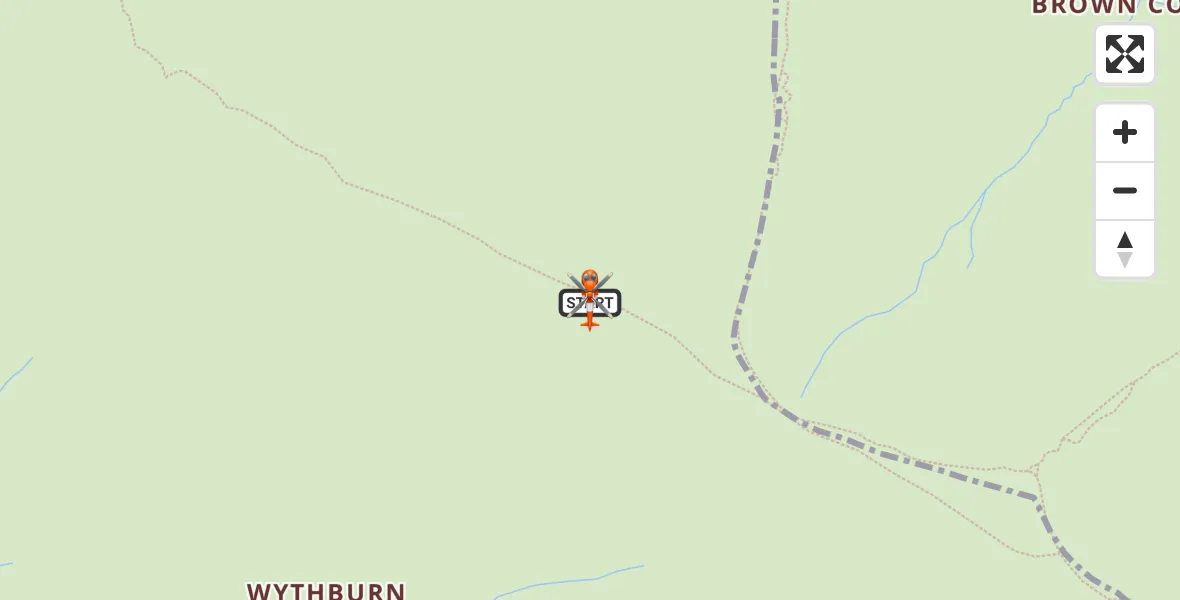 Flight route Coastguard Helicopter St. John's Castlerigg and Wythburn - St. John's Castlerigg and Wythburn, 21 October 2026, 21:45