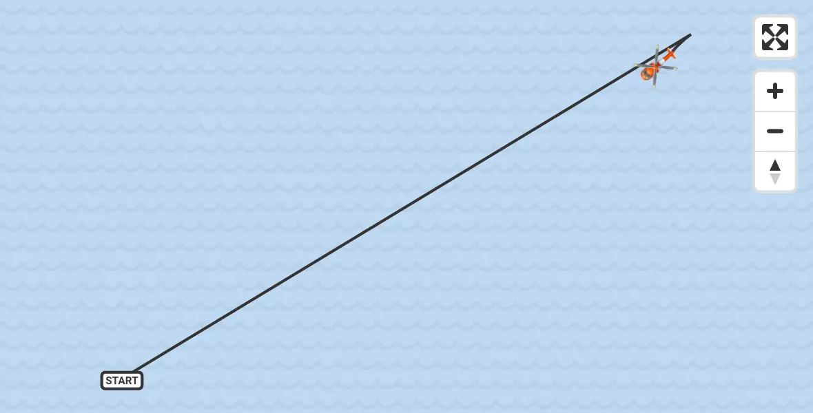 Flight route Coastguard Helicopter North Sea - North Sea, 23 October 2026, 11:15