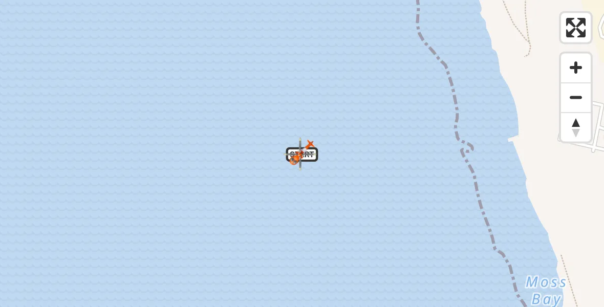 Flight route Coastguard Helicopter Workington - Workington, 26 October 2026, 11:51