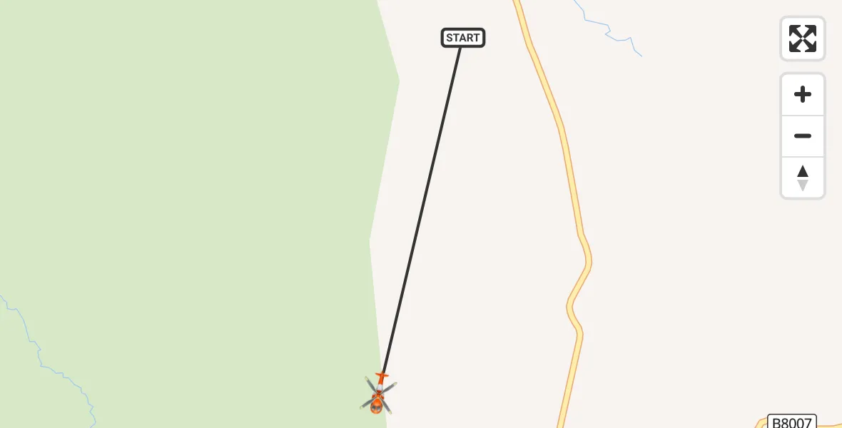 Flight route Coastguard Helicopter Highland - Bealach nan Each, 26 October 2026, 12:40