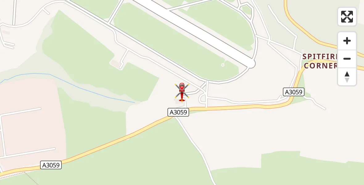 Flight route Air Ambulance Helicopter Cornwall Airport Newquay - Cornwall Airport Newquay, 28 October 2026, 18:49