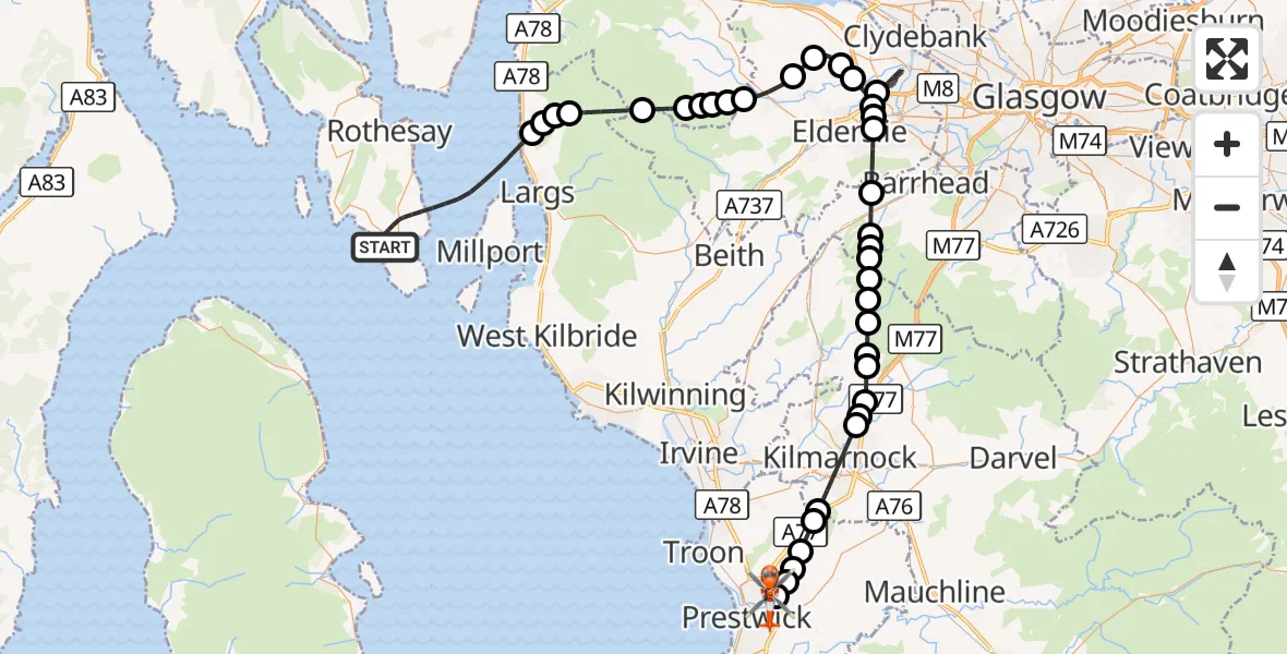 Coastguard Helicopter to Glasgow Prestwick Airport | 29 October 2026 3: ...