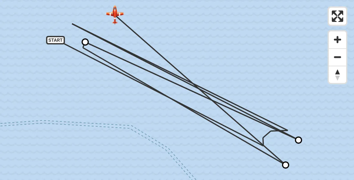 Flight route Coastguard Drone North Sea - North Sea, 29 October 2026, 04:15