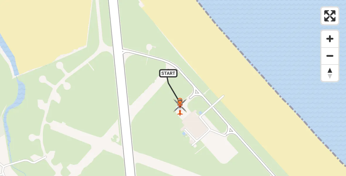 Flight route Coastguard Helicopter Stornoway Airport - Stornoway Airport, 29 October 2026, 11:45