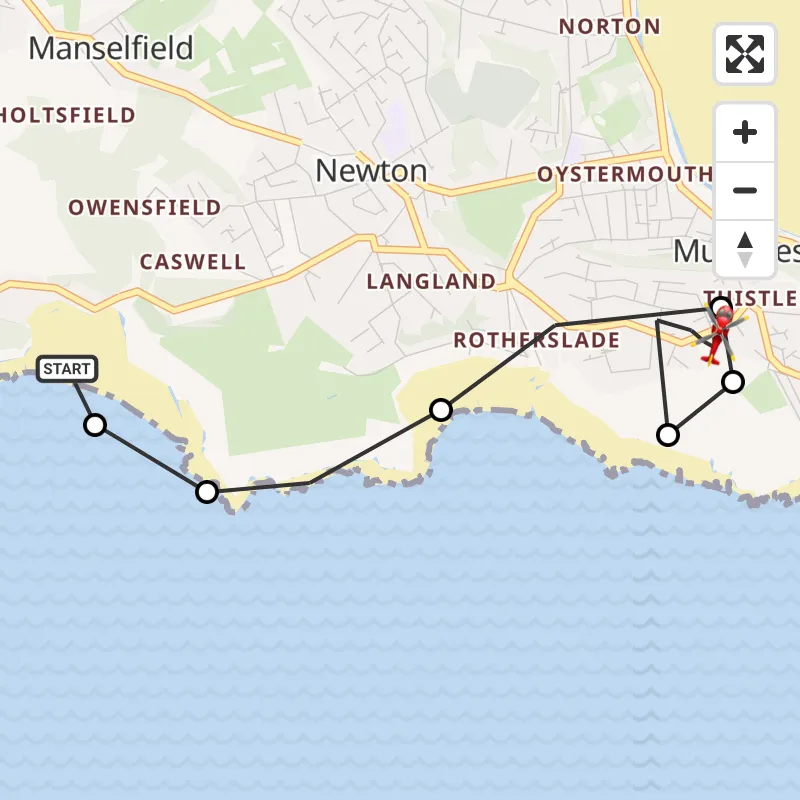 Air Ambulance Helicopter to Mumbles, Higher Lane | 29 October 2026 16: ...