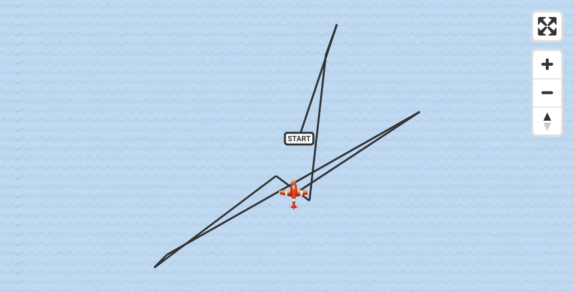 Flight route Coastguard Drone English Channel - English Channel, 30 October 2026, 02:34