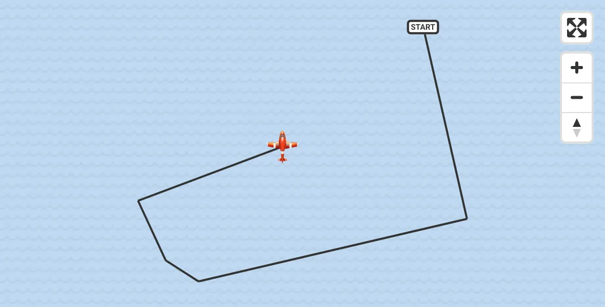 Flight route Coastguard Drone English Channel - English Channel, 30 October 2026, 02:59