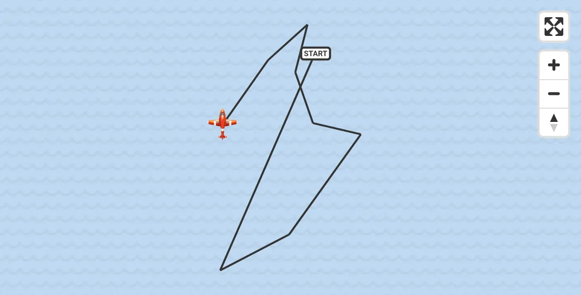 Flight route Coastguard Drone English Channel - English Channel, 30 October 2026, 03:03