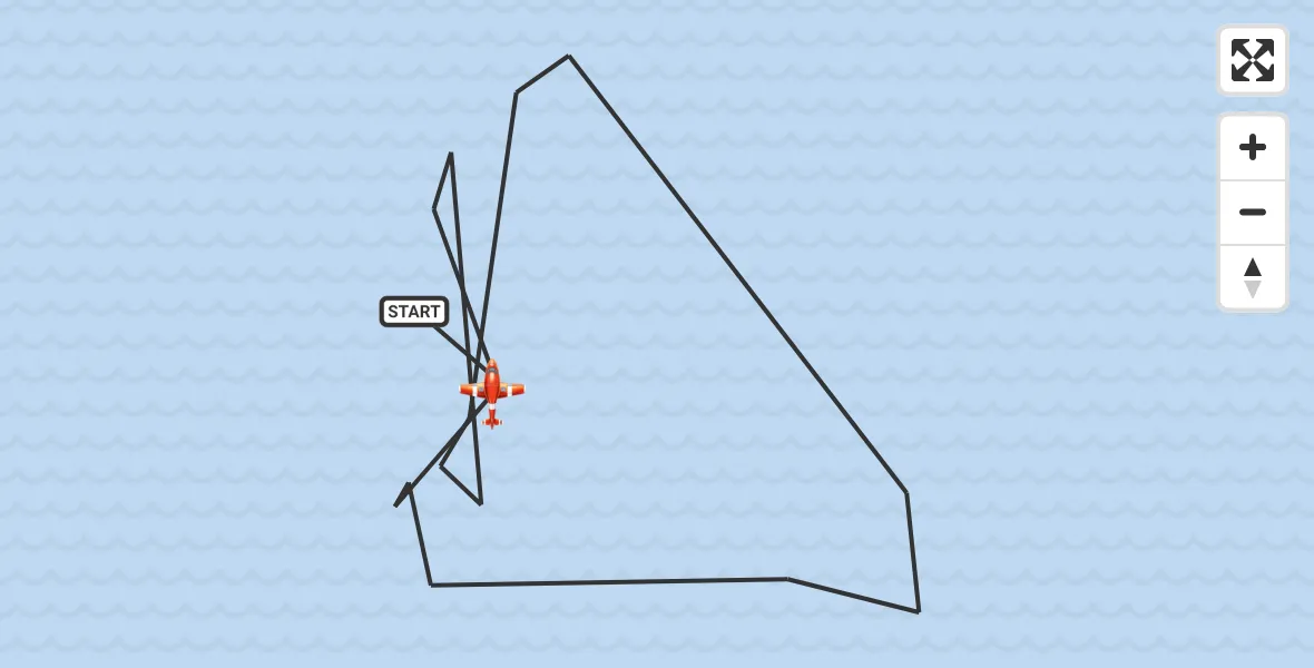 Flight route Coastguard Drone English Channel - English Channel, 30 October 2026, 03:07