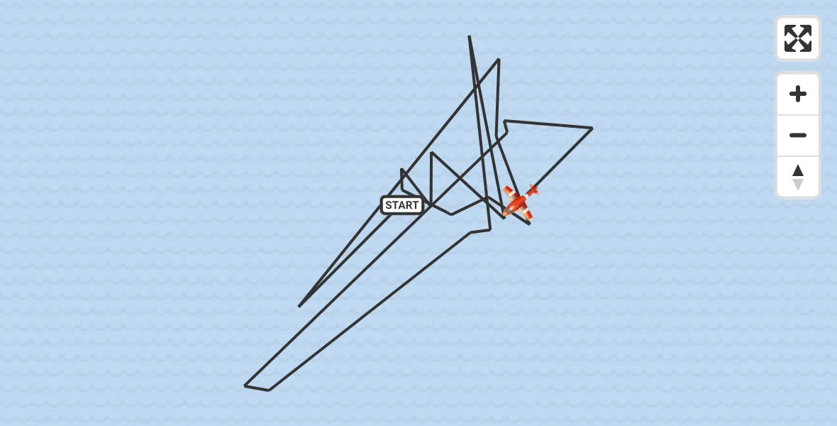 Flight route Coastguard Drone English Channel - English Channel, 30 October 2026, 03:26