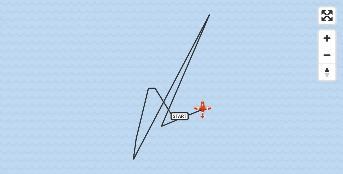 Flight route Coastguard Drone English Channel - English Channel, 30 October 2026, 03:36