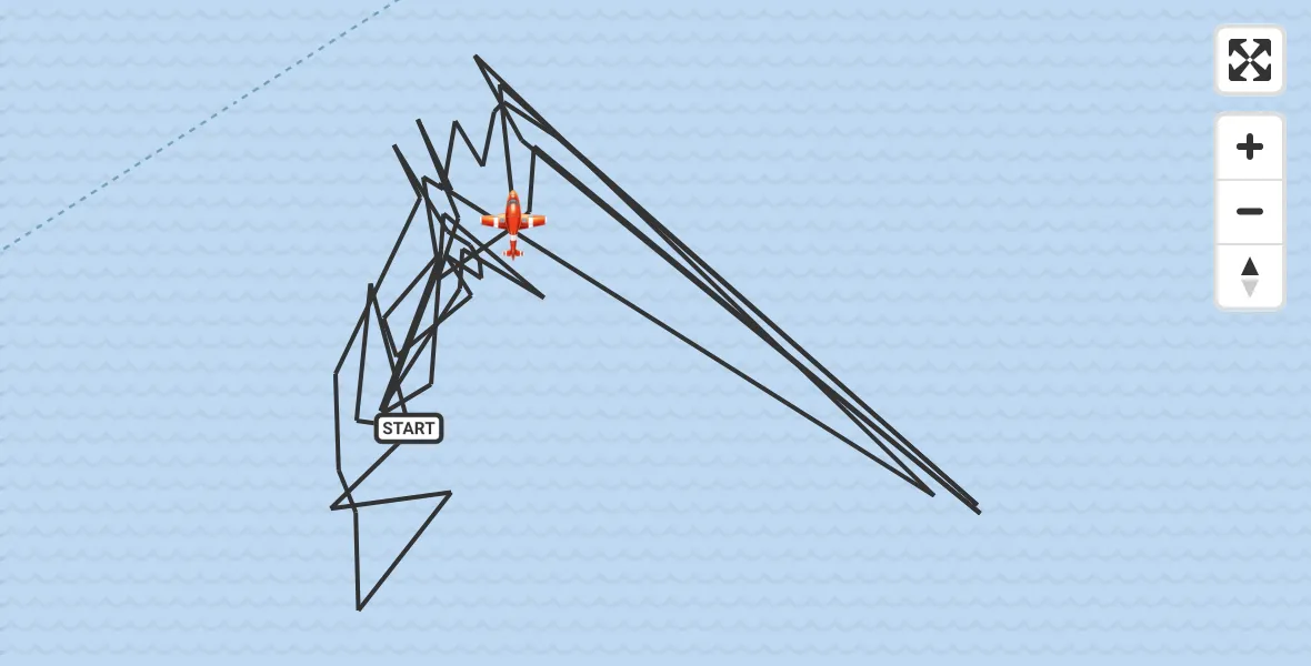 Flight route Coastguard Drone English Channel - English Channel, 30 October 2026, 03:40