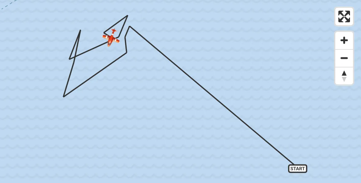 Flight route Coastguard Drone English Channel - English Channel, 30 October 2026, 04:01
