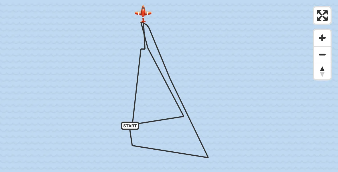 Flight route Coastguard Drone English Channel - English Channel, 30 October 2026, 04:41