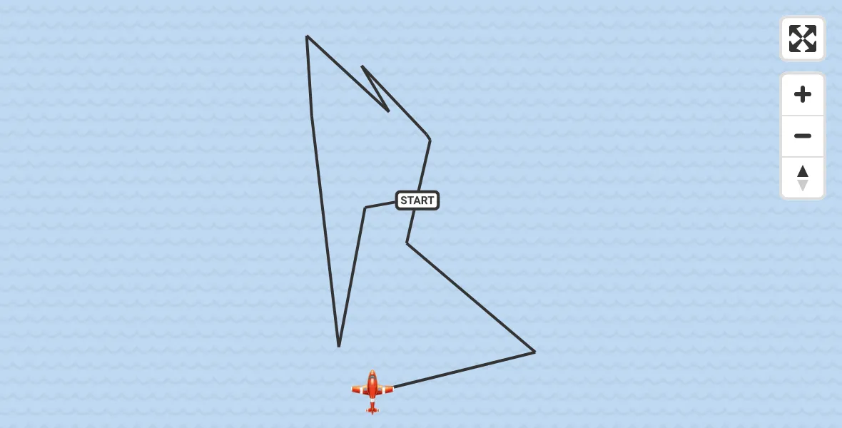 Flight route Coastguard Drone English Channel - English Channel, 30 October 2026, 04:47