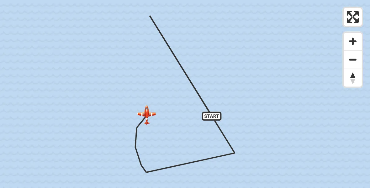 Flight route Coastguard Drone English Channel - English Channel, 30 October 2026, 04:59